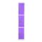 Adiroffice 12 in W, 12 in D, 72 in H, Steel ADI629-203-PUR-4PK - alternate 3